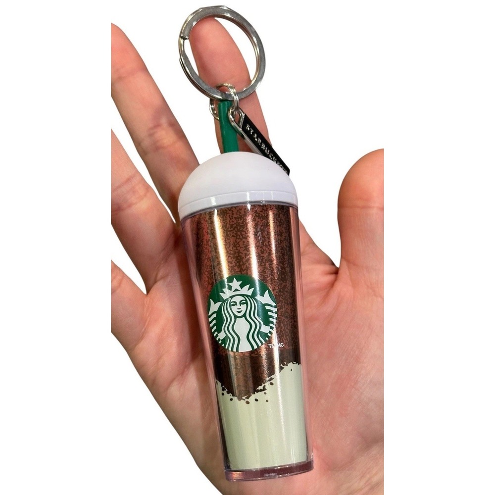 Starbucks Limited Collectible Surprise Cold Cup‎ Keychain 2025 Chocolate Brown